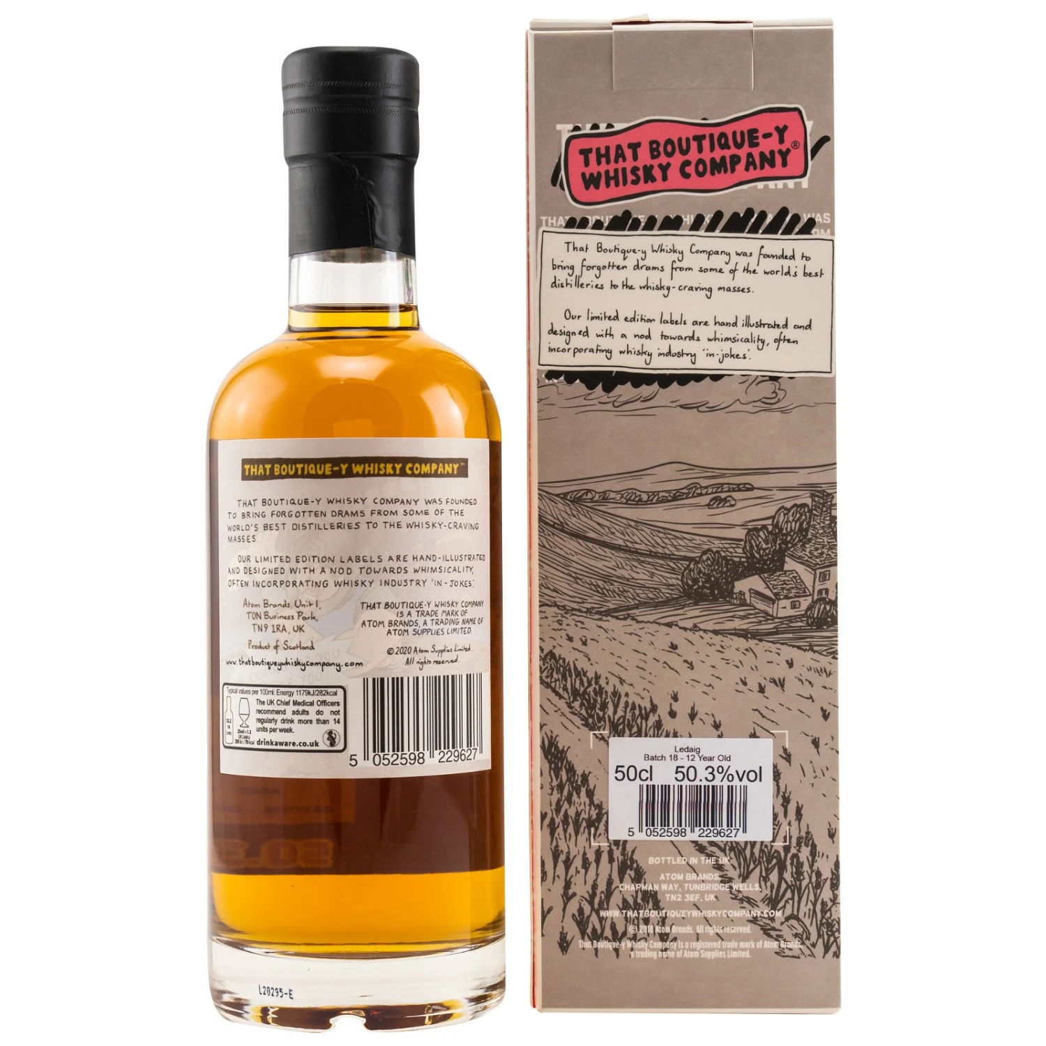 Ledaig 12 Jahre Batch 18 Single Malt Scotch Whisky 2 Ledaig 12 Jahre Batch 18 Single Malt Scotch Whisky – Bild 2