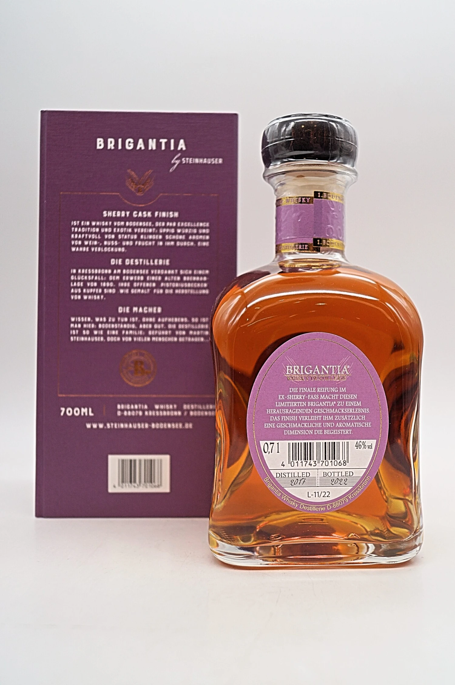 Sherry Cask Finish Single Malt Whisky 2 Sherry Cask Finish Single Malt Whisky – Bild 2