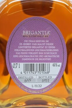 Sherry Cask Finish Single Malt Whisky 11 Sherry Cask Finish Single Malt Whisky -Feine Spirituosen DSC00301