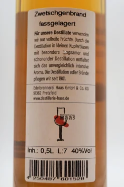 Alte Zwetschge Fassgelagert -Feine Spirituosen DSC00414 scaled