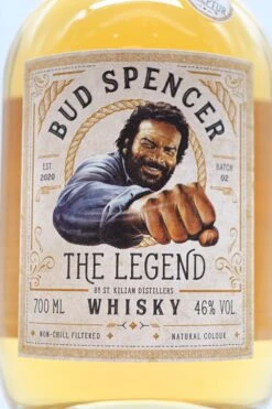 Bud Spencer The Legend Blended Malt Whisky Mild 7 Bud Spencer The Legend Blended Malt Whisky Mild -Feine Spirituosen DSC00466