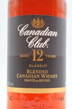 12 Jahre Classic Canadian Blended Whisky -Feine Spirituosen DSC00523