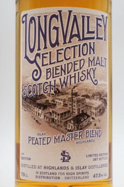 Peated Master Blend 2023 Single Malt Whisky -Feine Spirituosen DSC00747 scaled