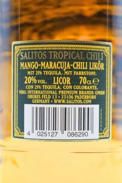 Tropical Chili Tequila Likör -Feine Spirituosen SalitosTropChili3 scaled