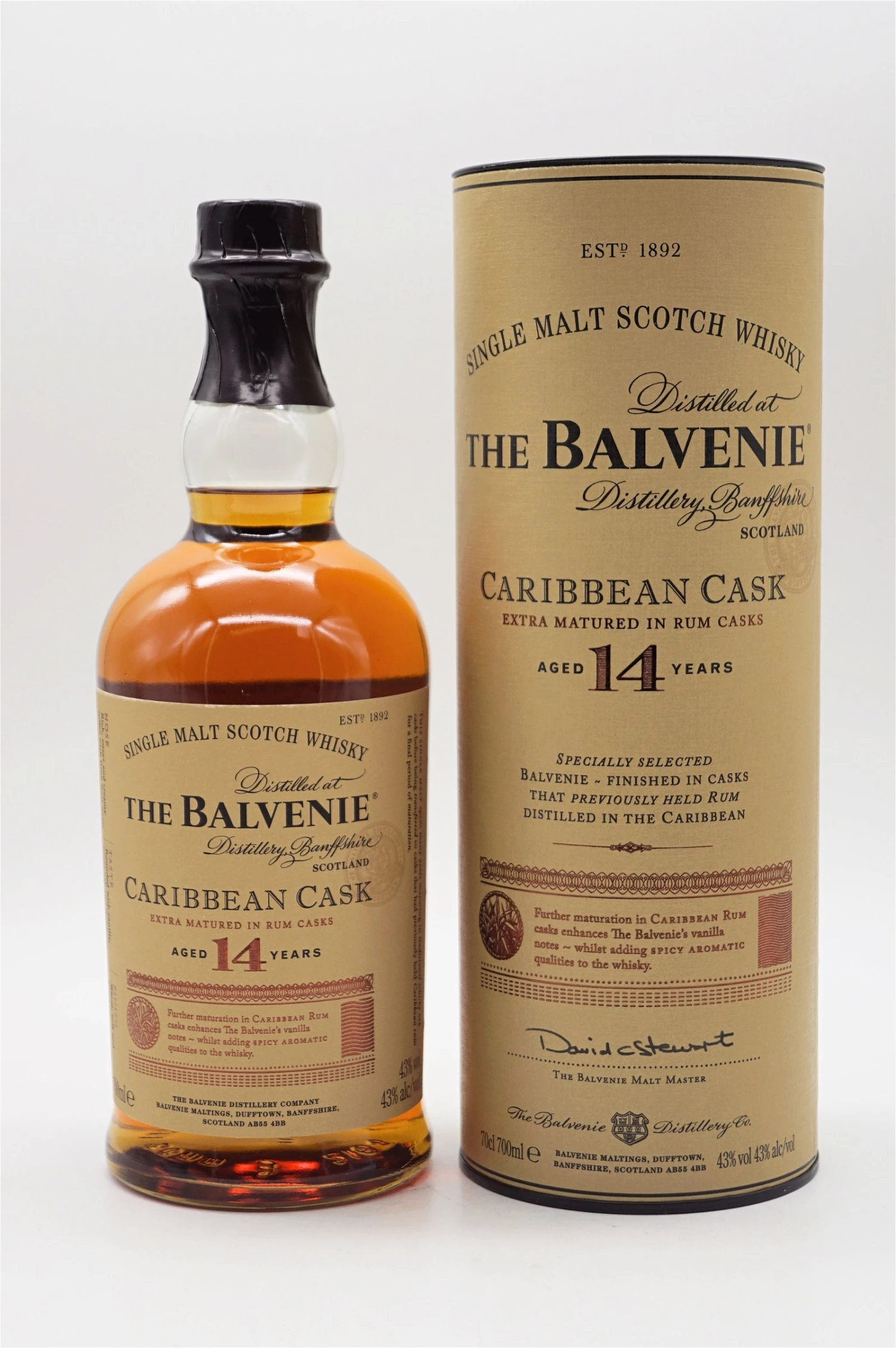 14 Jahre Caribbean Cask Single Malt Scotch 1 14 Jahre Caribbean Cask Single Malt Scotch