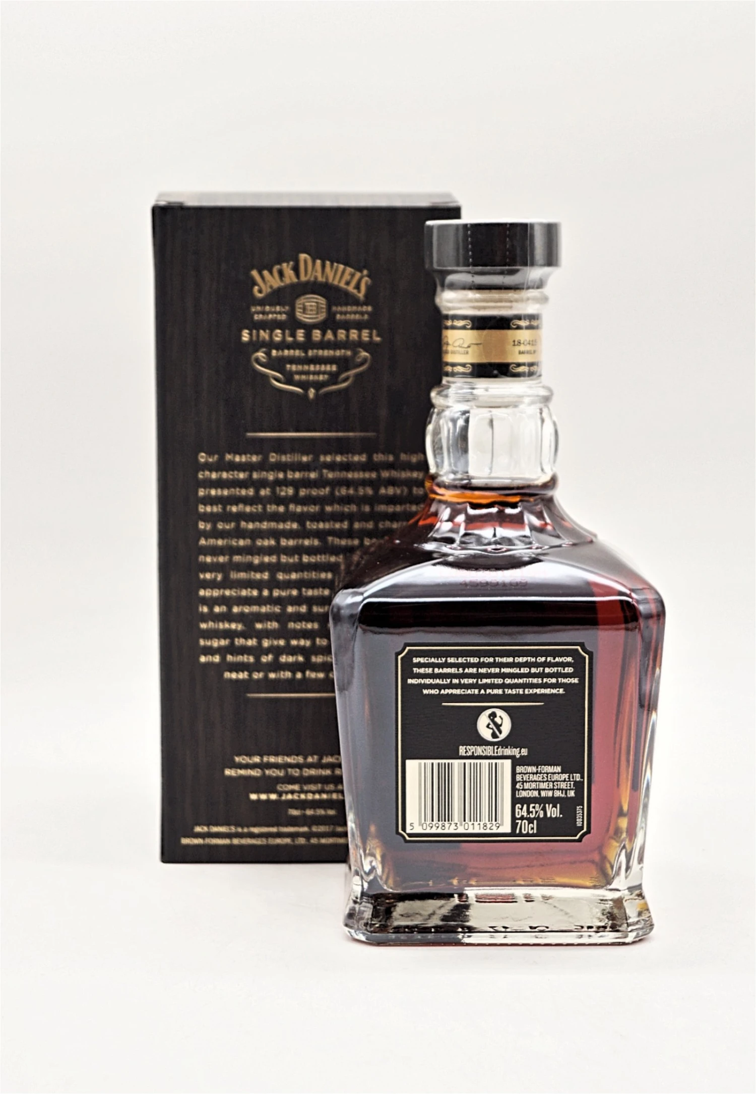 Single Barrel Barrel Strength Tennessee Whiskey 2 Single Barrel Barrel Strength Tennessee Whiskey – Bild 2