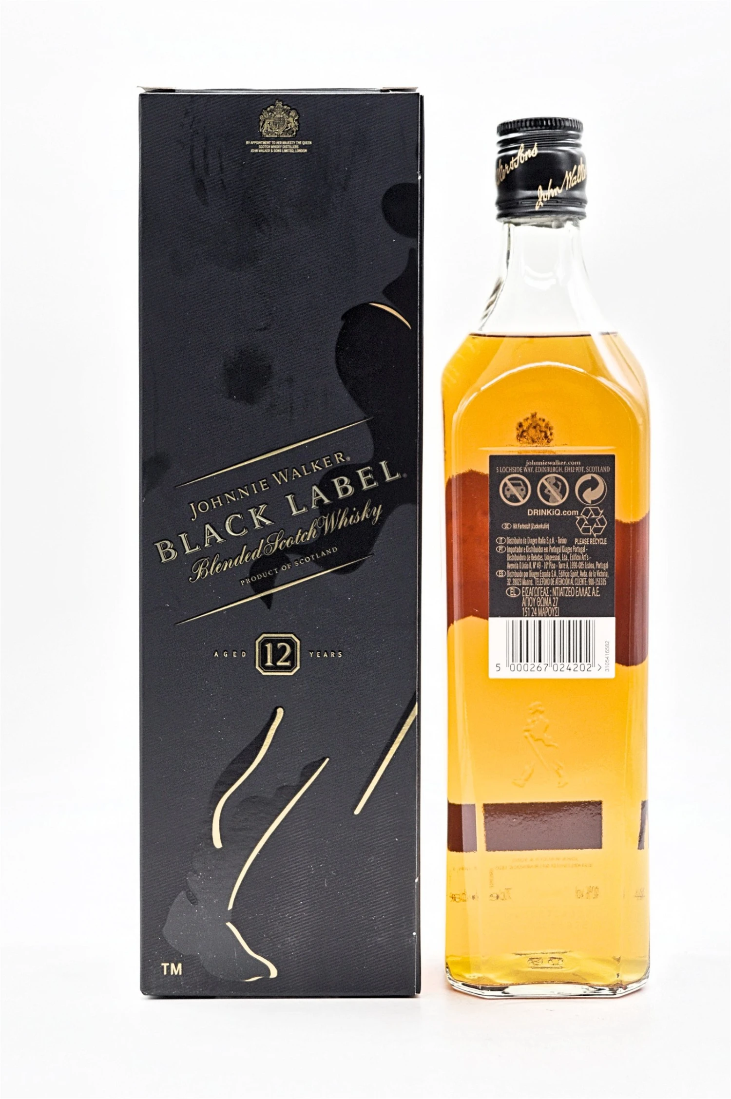 12 Jahre Black Label Blended Scotch Whisky 2 12 Jahre Black Label Blended Scotch Whisky – Bild 2