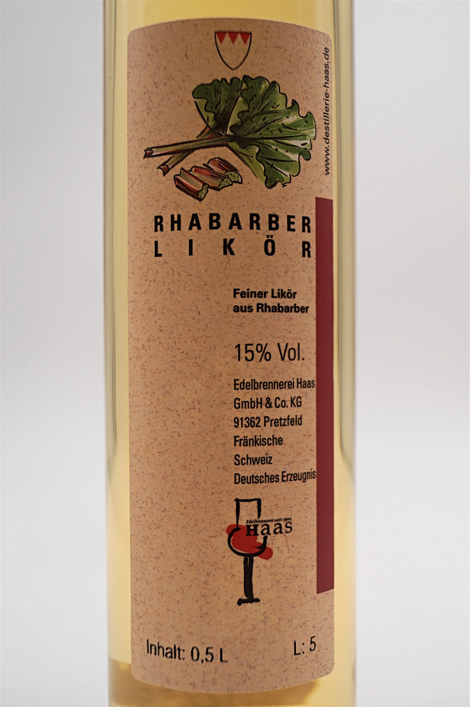 Rhabarberlikör 2 Rhabarberlikör – Bild 2