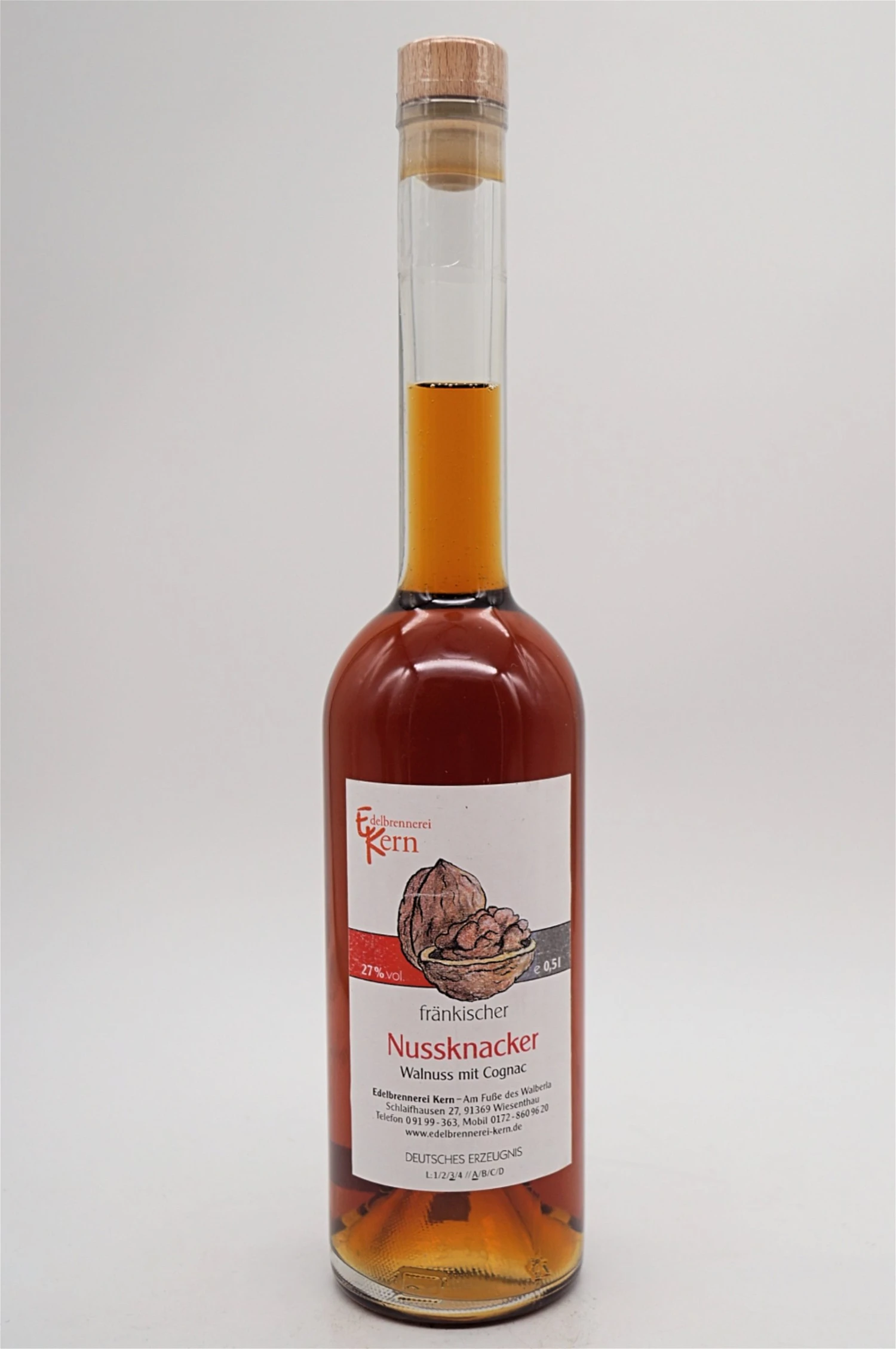 Fränkischer Nussknacker Walnuss Mit Cognac 1 Fränkischer Nussknacker Walnuss Mit Cognac