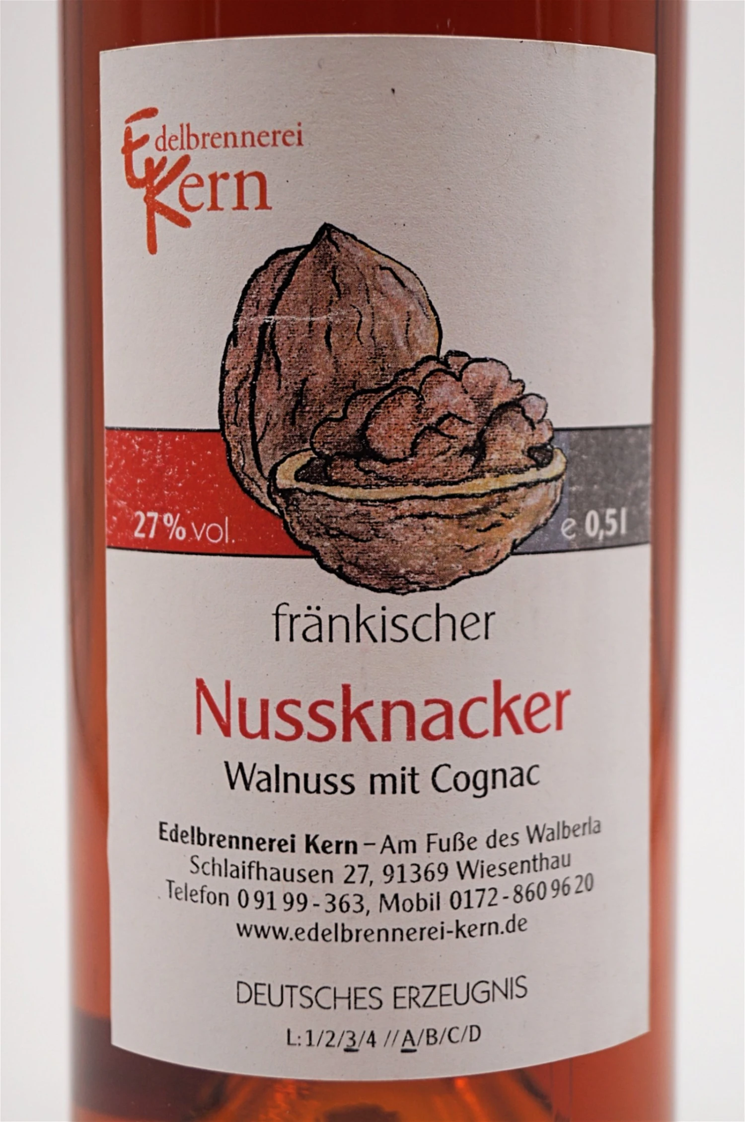 Fränkischer Nussknacker Walnuss Mit Cognac 2 Fränkischer Nussknacker Walnuss Mit Cognac – Bild 2