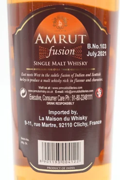 Fusion Single Malt Whisky 10 Fusion Single Malt Whisky -Feine Spirituosen dsc01317