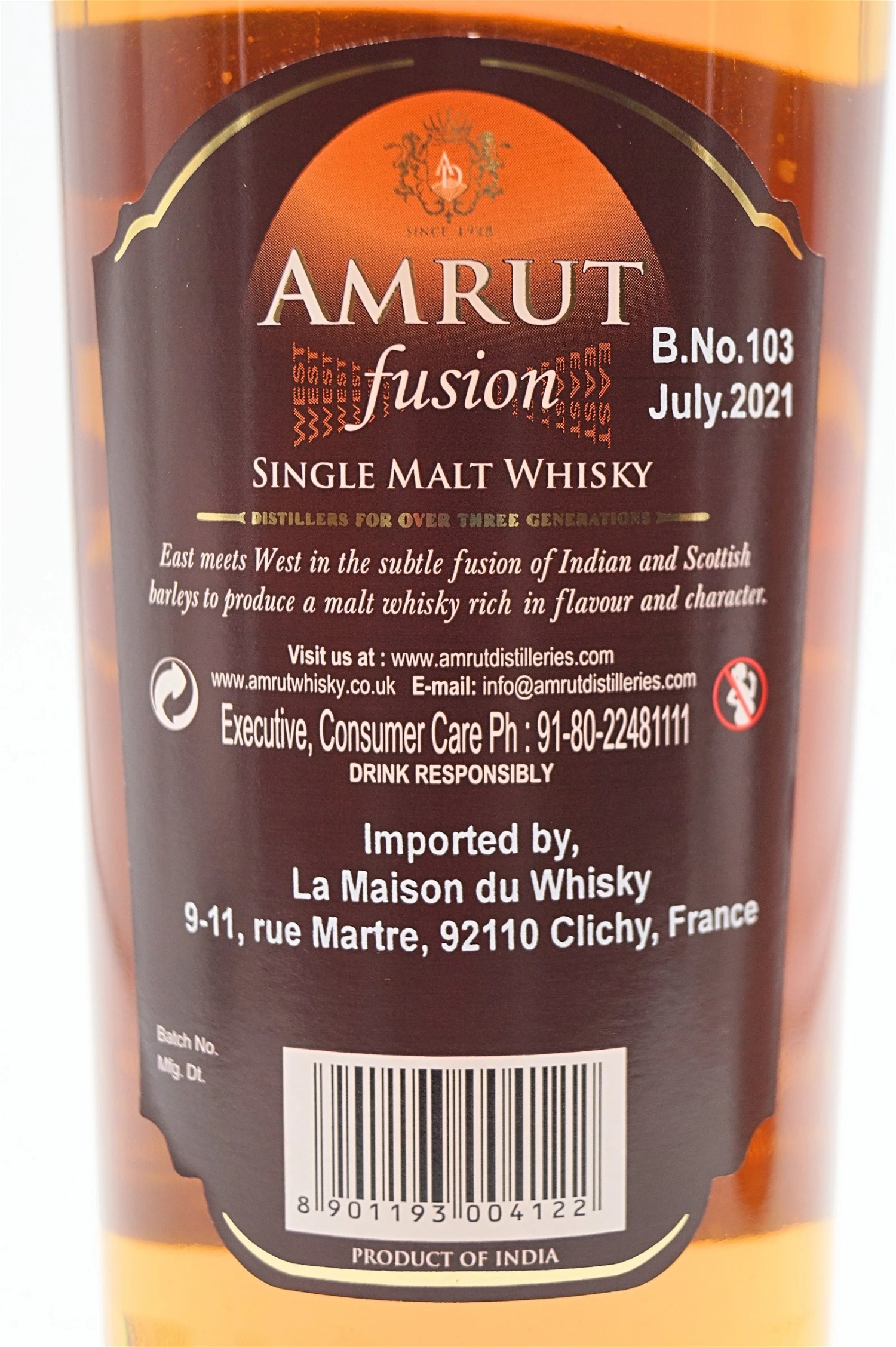 Fusion Single Malt Whisky 5 Fusion Single Malt Whisky – Bild 5