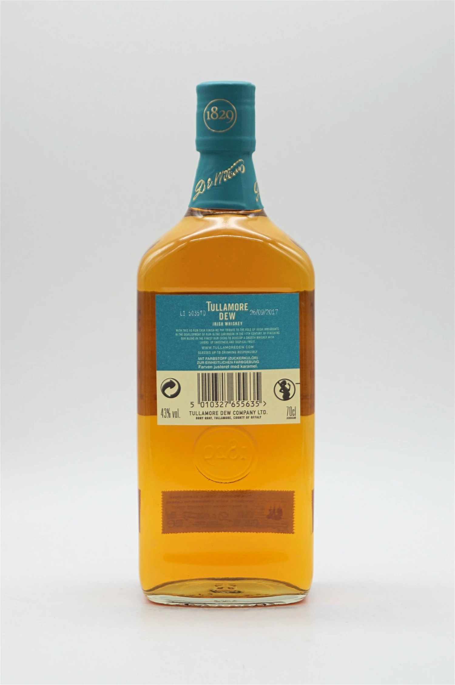 XO Caribbean Rum Cask Finish Irish Whiskey 2 XO Caribbean Rum Cask Finish Irish Whiskey – Bild 2