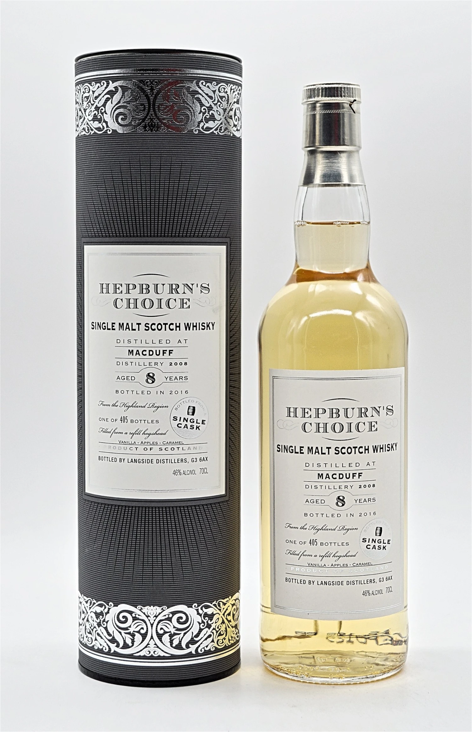 Macduff 8 Jahre 2008/2016 - 405 Fl. Single Malt Scotch Whisky 1 Macduff 8 Jahre 2008/2016 - 405 Fl. Single Malt Scotch Whisky