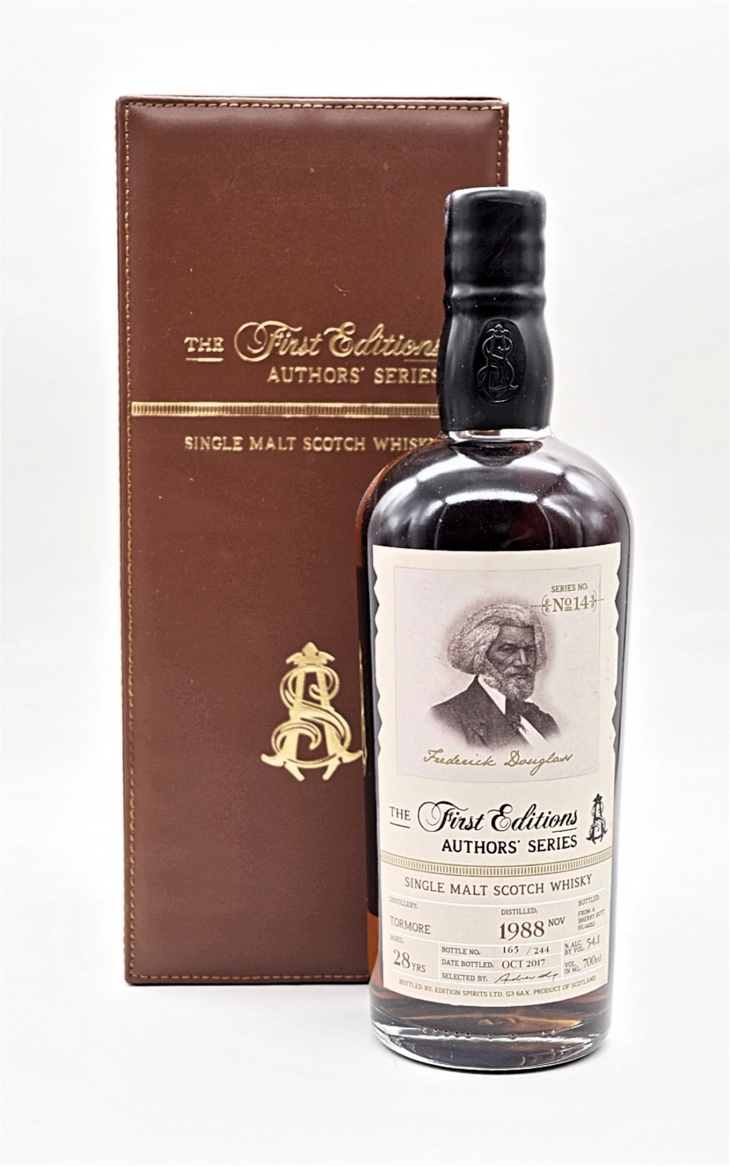 Tormore 28 Jahre 1988/2017 Frederick Douglass No.14 Fl.165/244 Single Malt Scotch Whisky 1 Tormore 28 Jahre 1988/2017 Frederick Douglass No.14 Fl.165/244 Single Malt Scotch Whisky