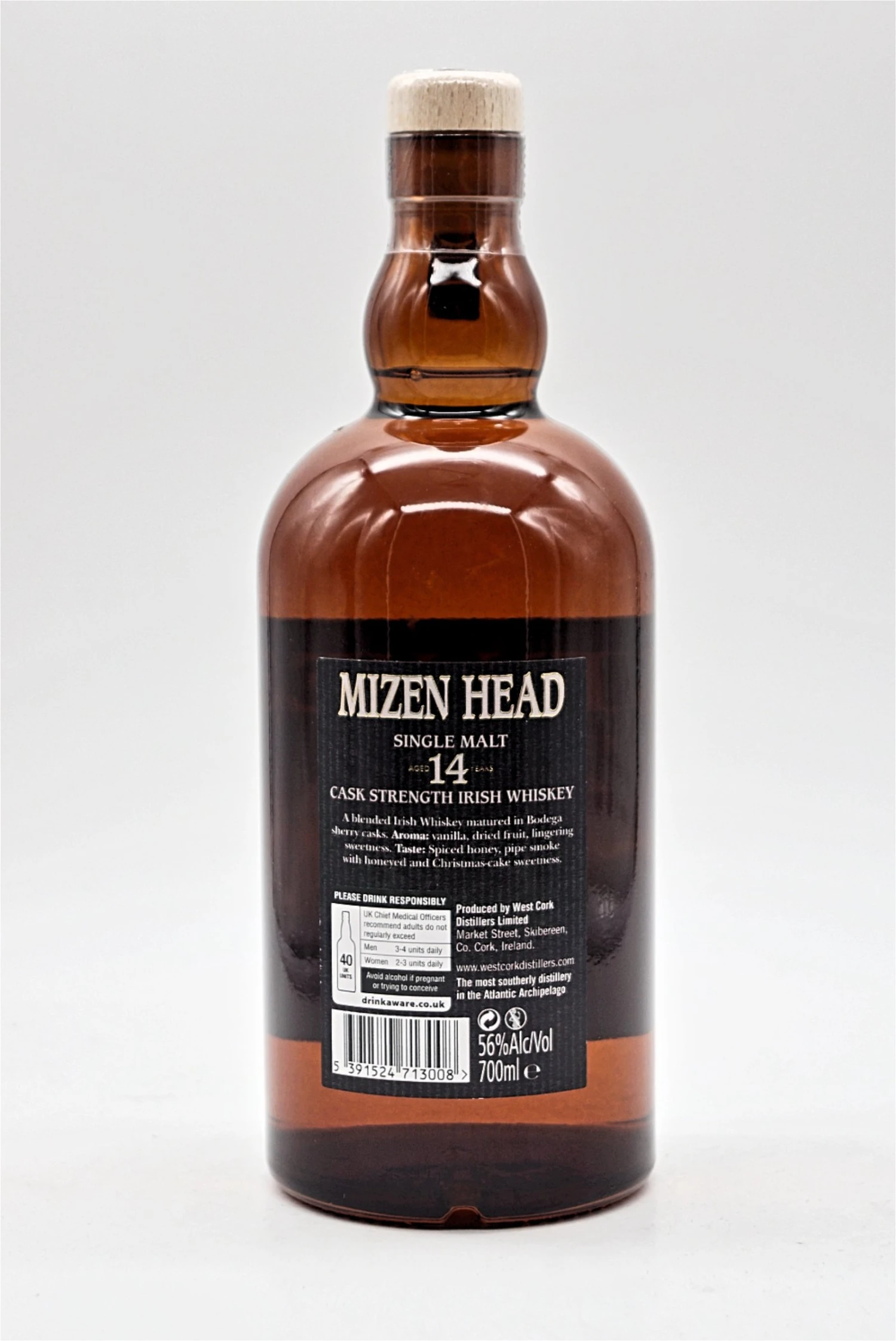 14 Jahre Cask Strength Single Malt Irish Whiskey 2 14 Jahre Cask Strength Single Malt Irish Whiskey – Bild 2