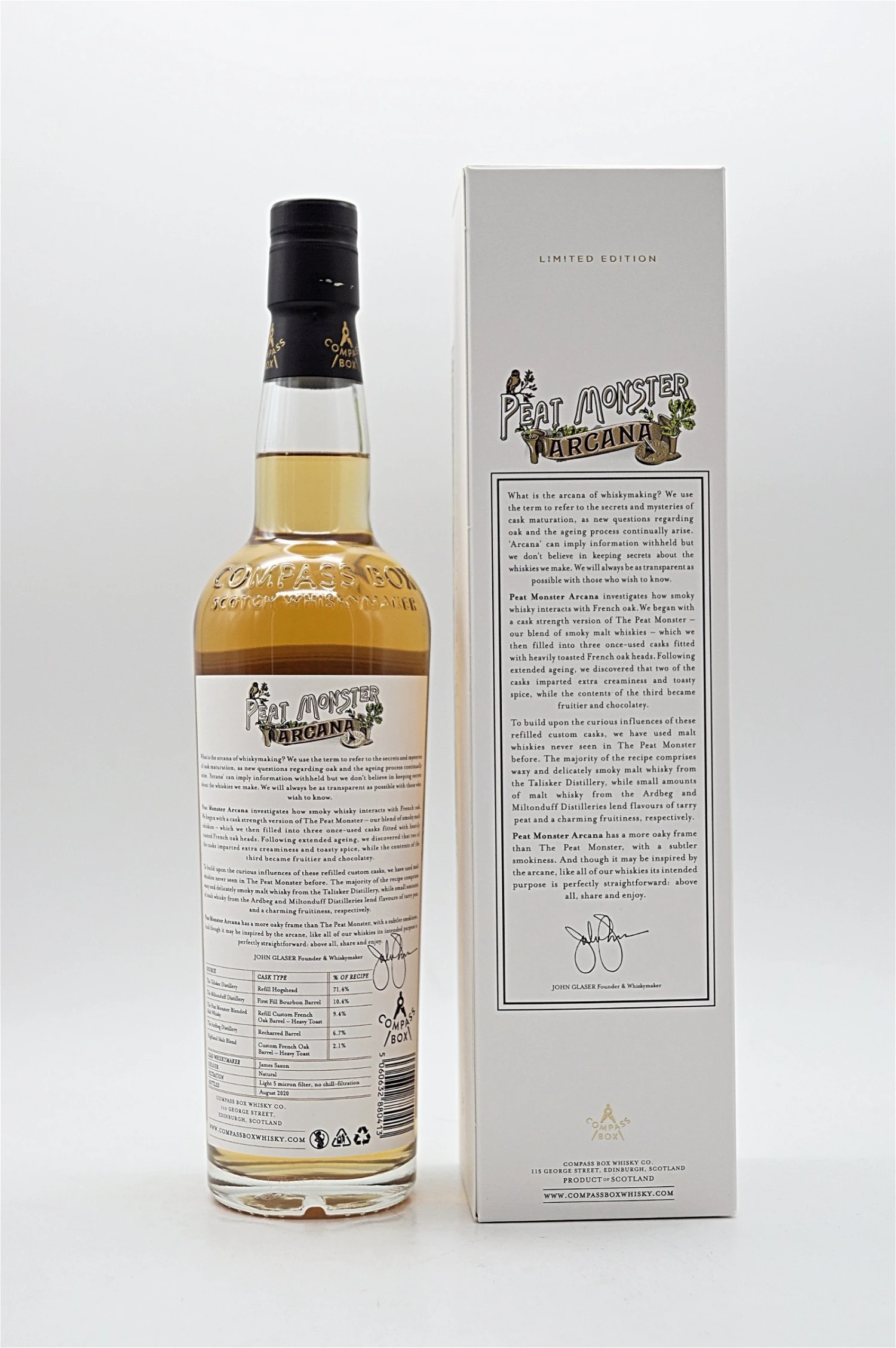 The Peat Monster Arcana Limited Edition Blended Malt Scotch Whisky 2 The Peat Monster Arcana Limited Edition Blended Malt Scotch Whisky – Bild 2