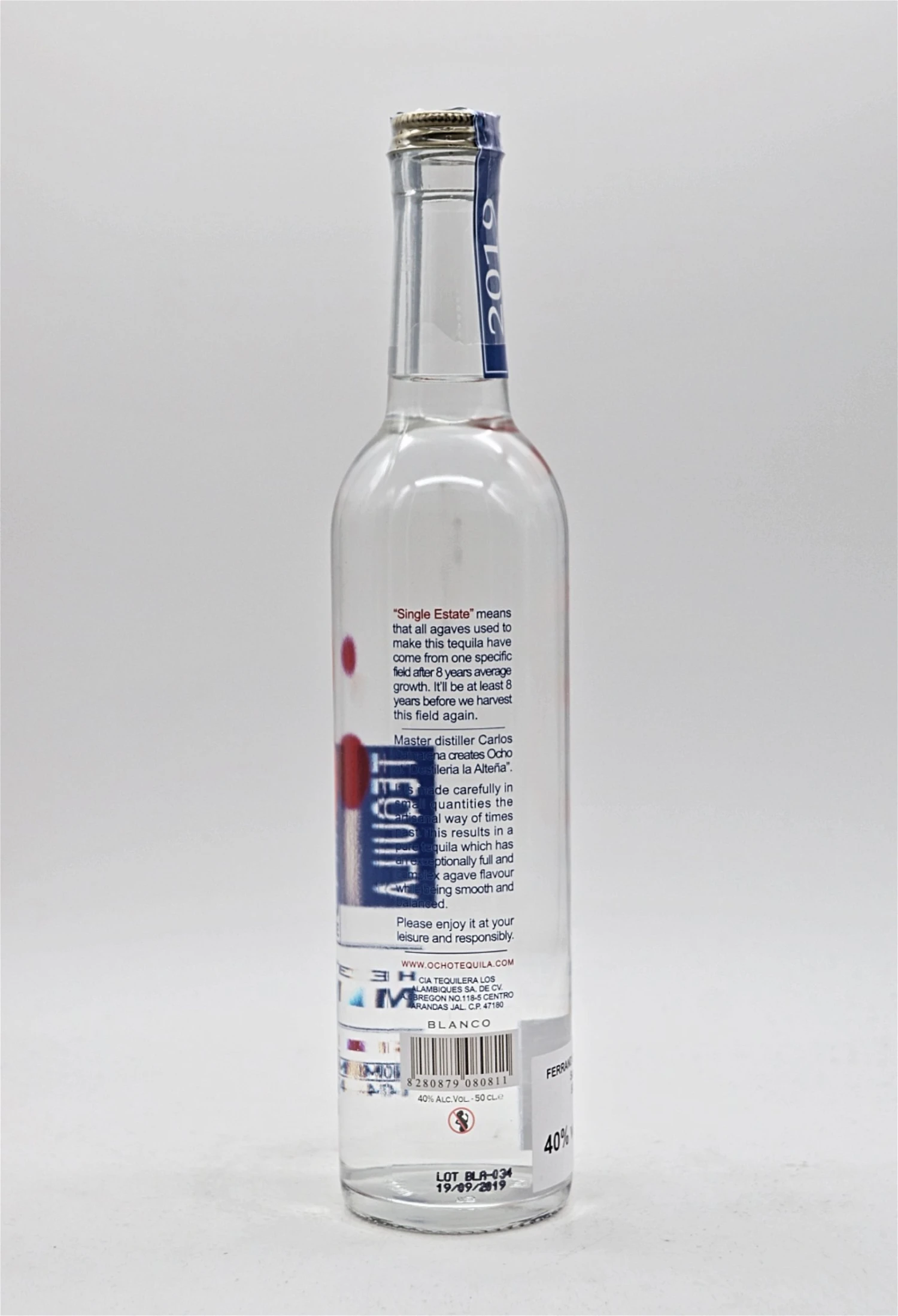 Tequila Blanco "La Coruna" Single Estate 2 Tequila Blanco "La Coruna" Single Estate – Bild 2