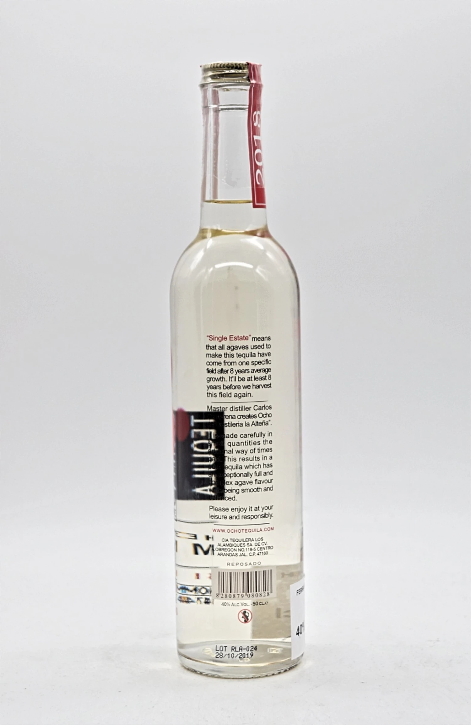 Tequila Reposado "El Bajio" Single Estate 2 Tequila Reposado "El Bajio" Single Estate – Bild 2