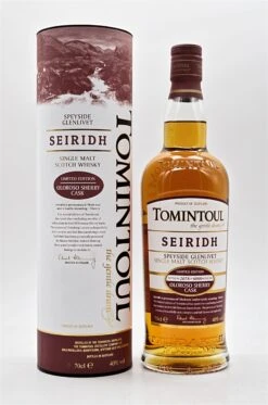 Seiridh Oloroso Sherry Cask Limited Edition Single Malt Scotch Whisky