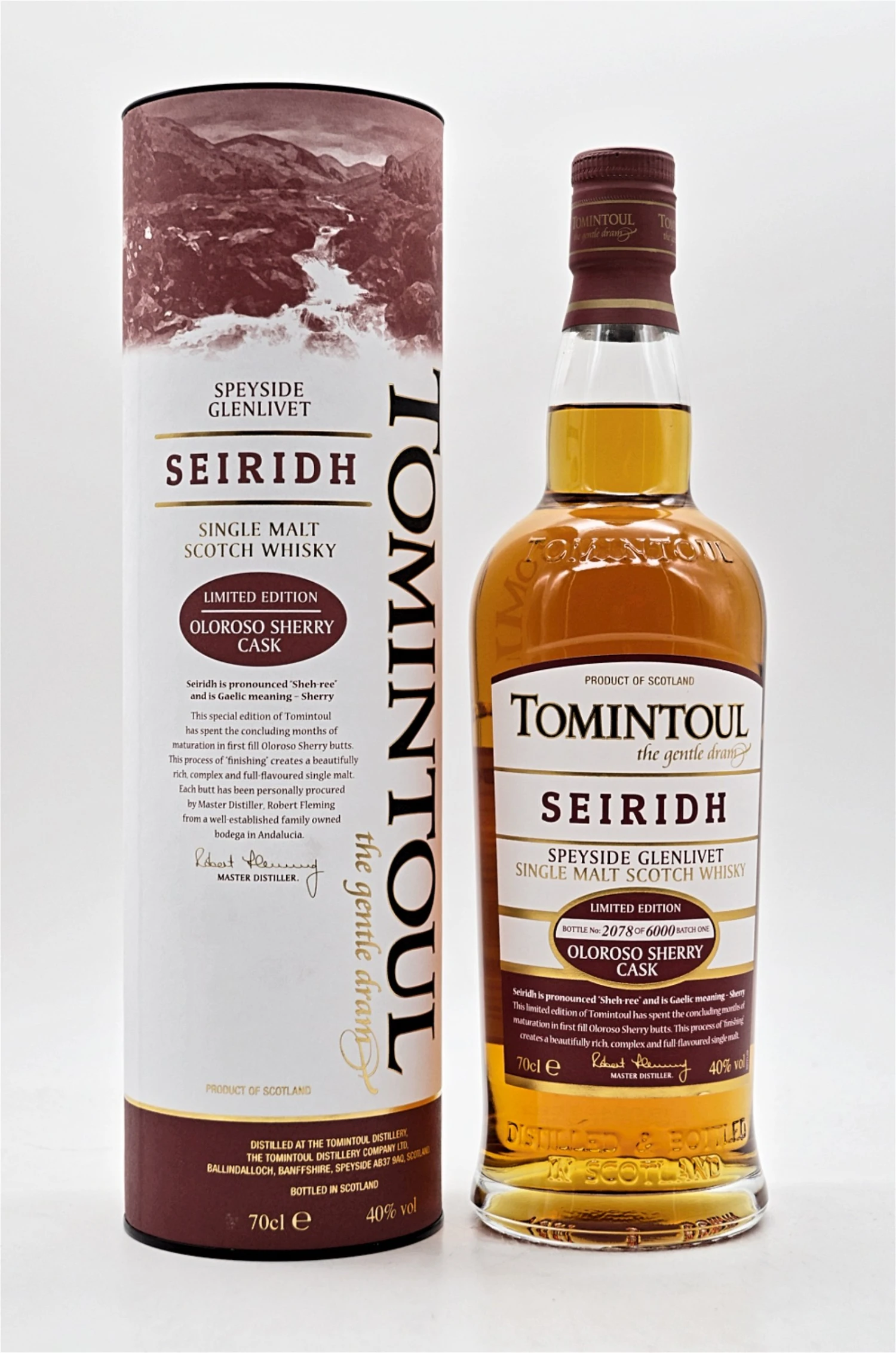 Seiridh Oloroso Sherry Cask Limited Edition Single Malt Scotch Whisky 1 Seiridh Oloroso Sherry Cask Limited Edition Single Malt Scotch Whisky