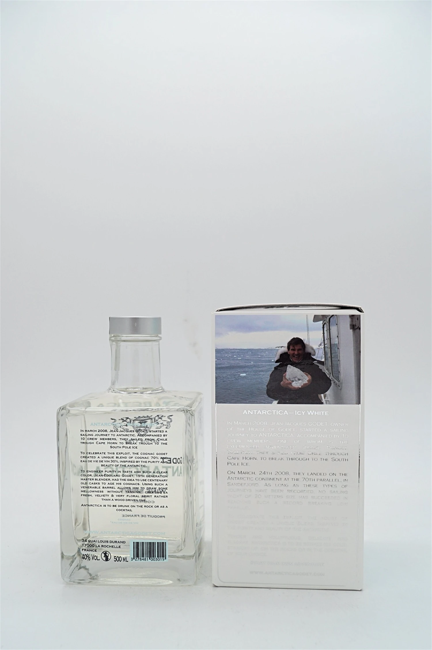 Antarctica Icy White Cognac 2 Antarctica Icy White Cognac – Bild 2