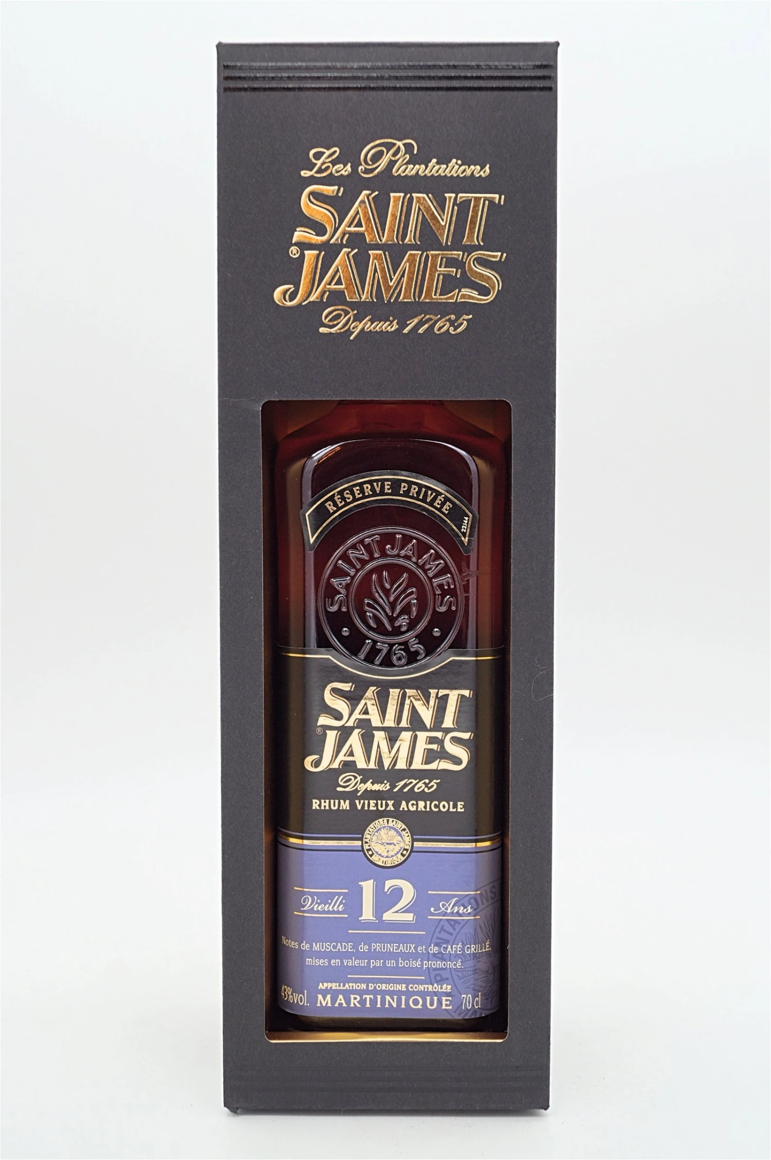 SAINT JAMES 12 Jahre Vieux Agricole Rhum 1 SAINT JAMES 12 Jahre Vieux Agricole Rhum