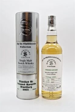 12 Jahre Unnamed Speyside Vintage 2005 Speyside Single Malt Scotch Whisky