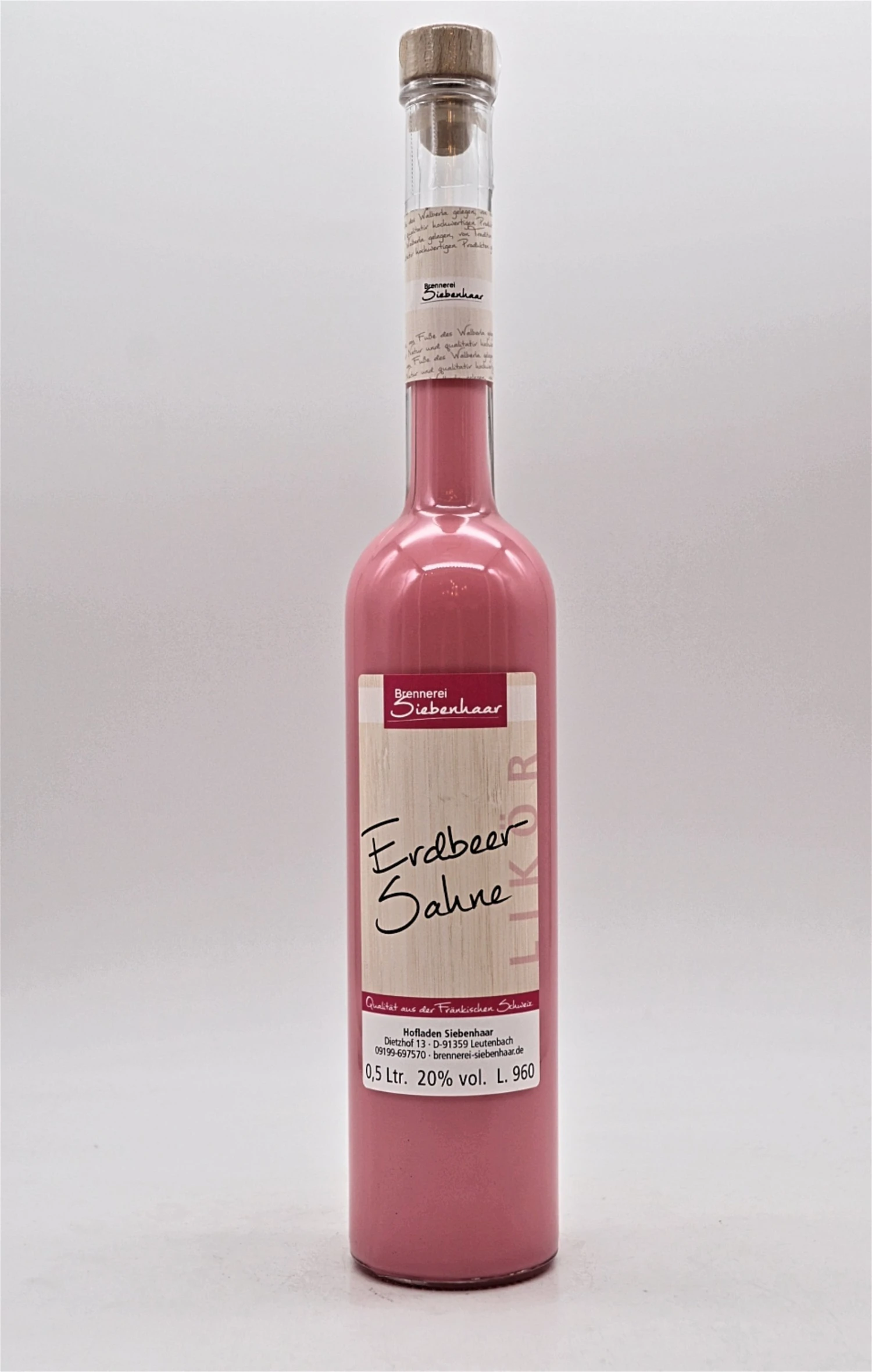 Erdbeer Sahne Likör 1 Erdbeer Sahne Likör