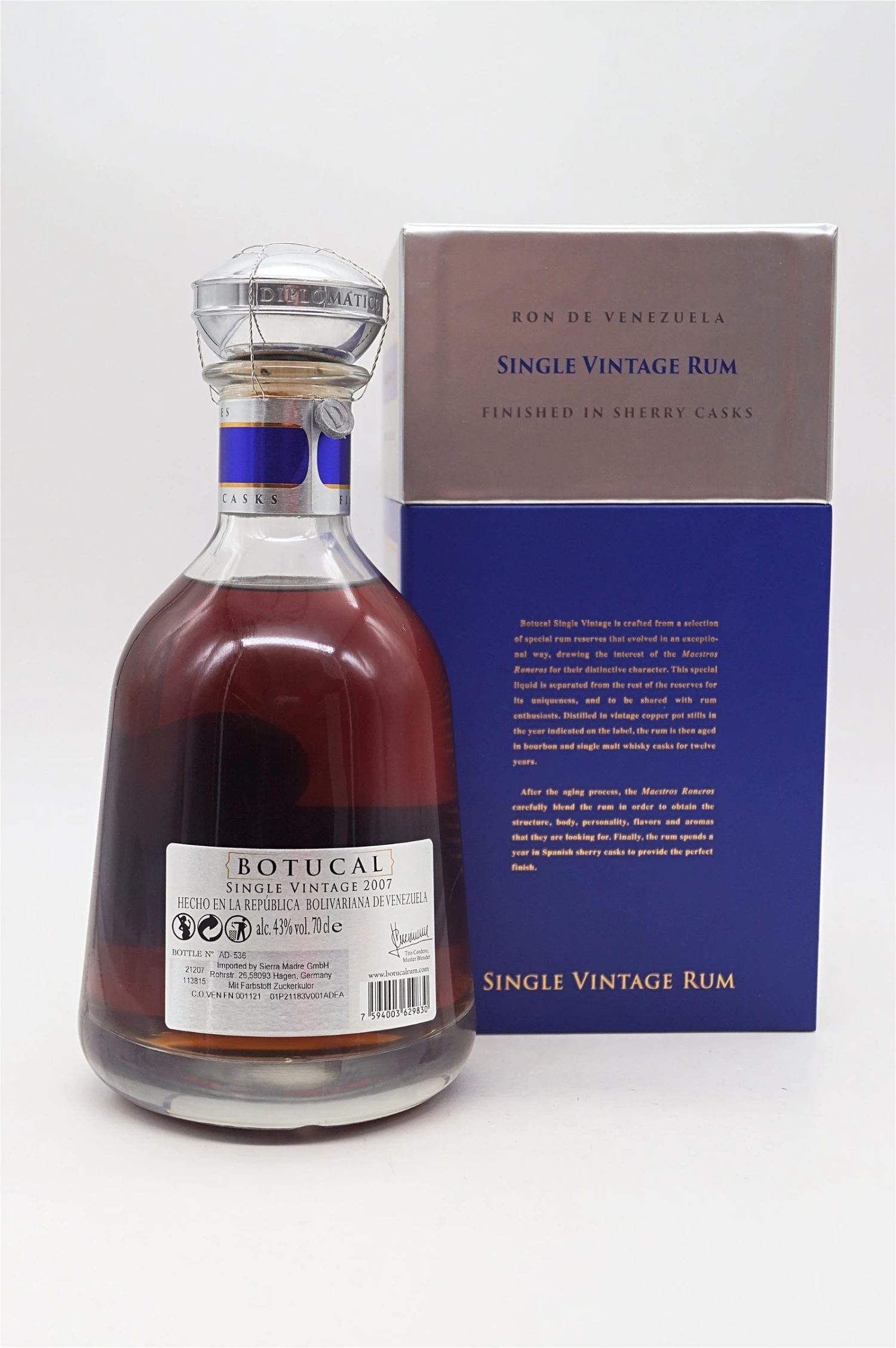 Single Vintage Rum 2007 2 Single Vintage Rum 2007 – Bild 2