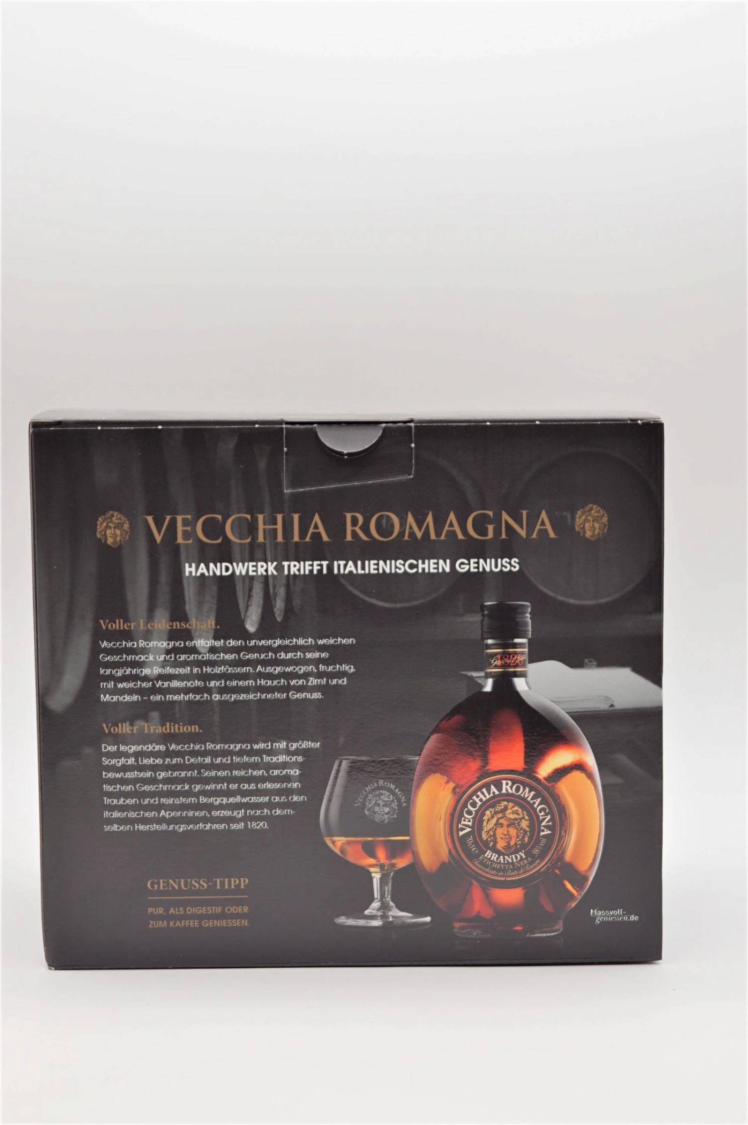 Brandy Etichetta Nera Inkl. Glas 2 Brandy Etichetta Nera Inkl. Glas – Bild 2