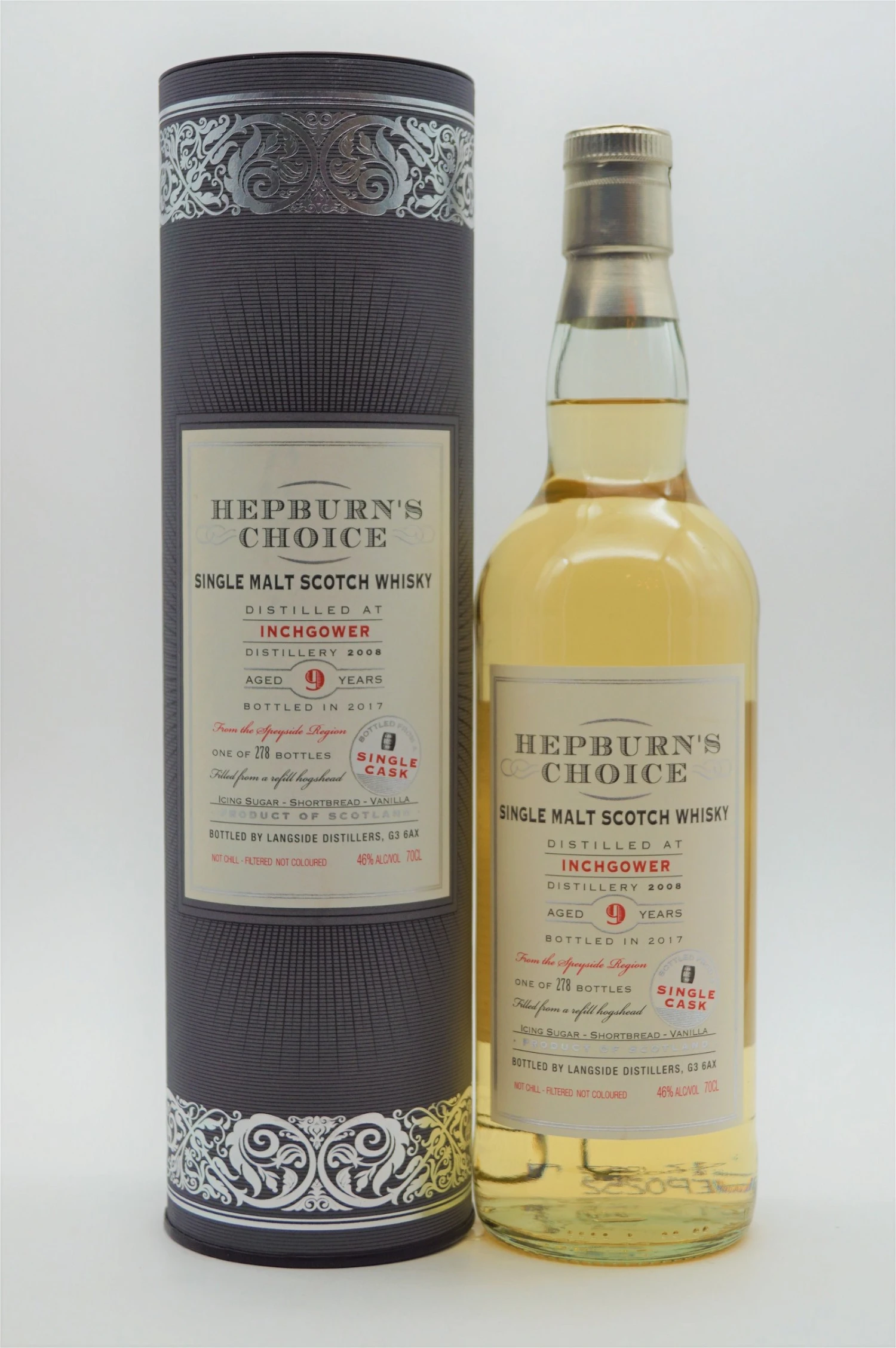 Inchgower 9 Jahre 2008/2017 - 278 Fl. Single Malt Scotch 1 Inchgower 9 Jahre 2008/2017 - 278 Fl. Single Malt Scotch