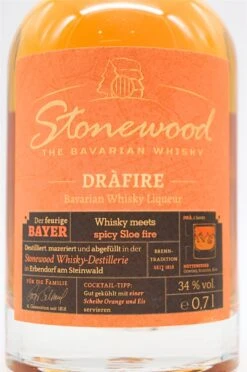 Stonewood Drafire Bavarian Whisky Likör -Feine Spirituosen dsc08432