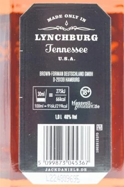 Old No 7 Tennessee Whiskey 1L -Feine Spirituosen dsc08671