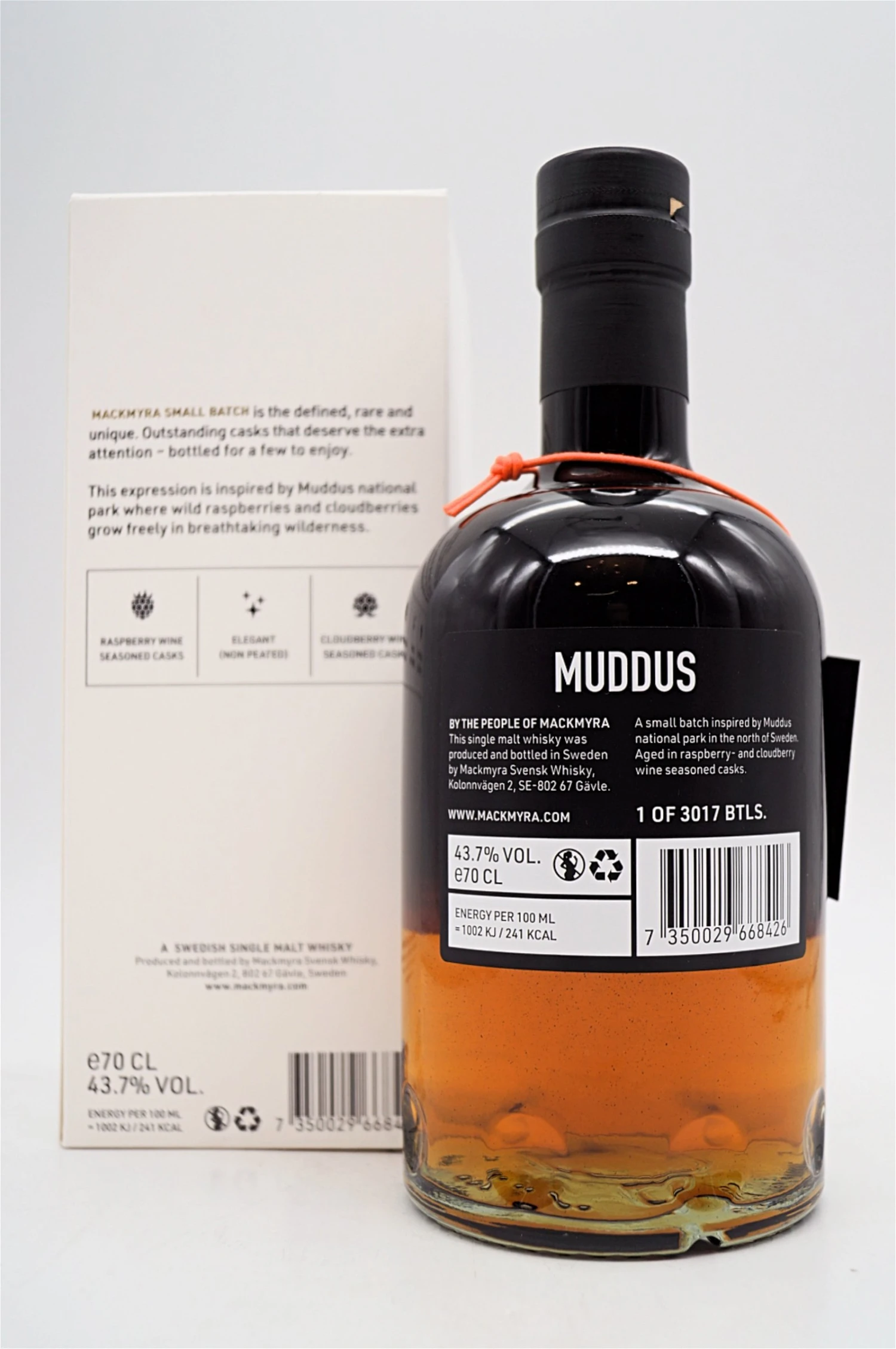Muddus Swedish Single Malt Whisky 2 Muddus Swedish Single Malt Whisky – Bild 2