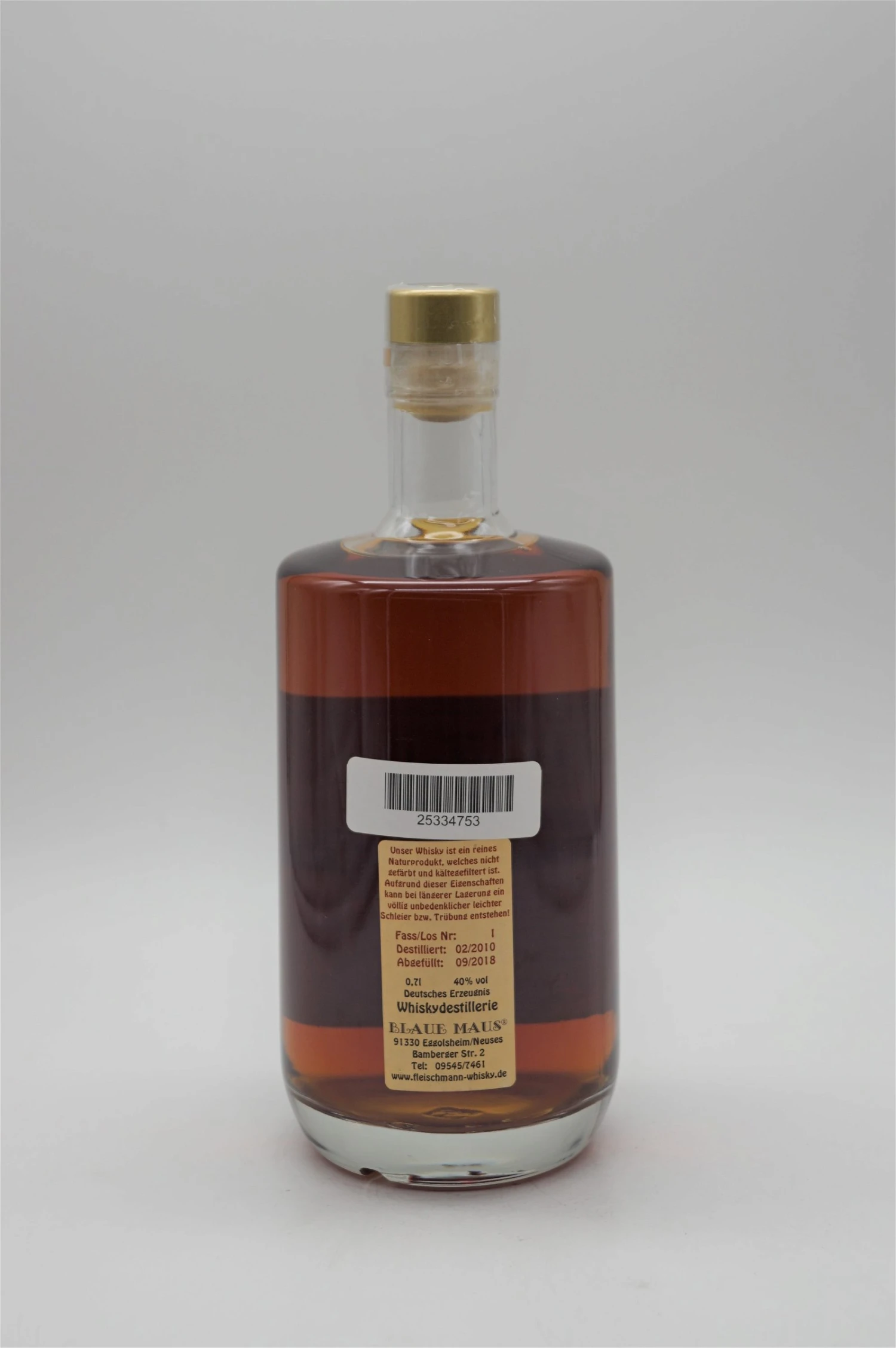 Krottentaler Single Cask Malt Whisky 09/2018 2 Krottentaler Single Cask Malt Whisky 09/2018 – Bild 2