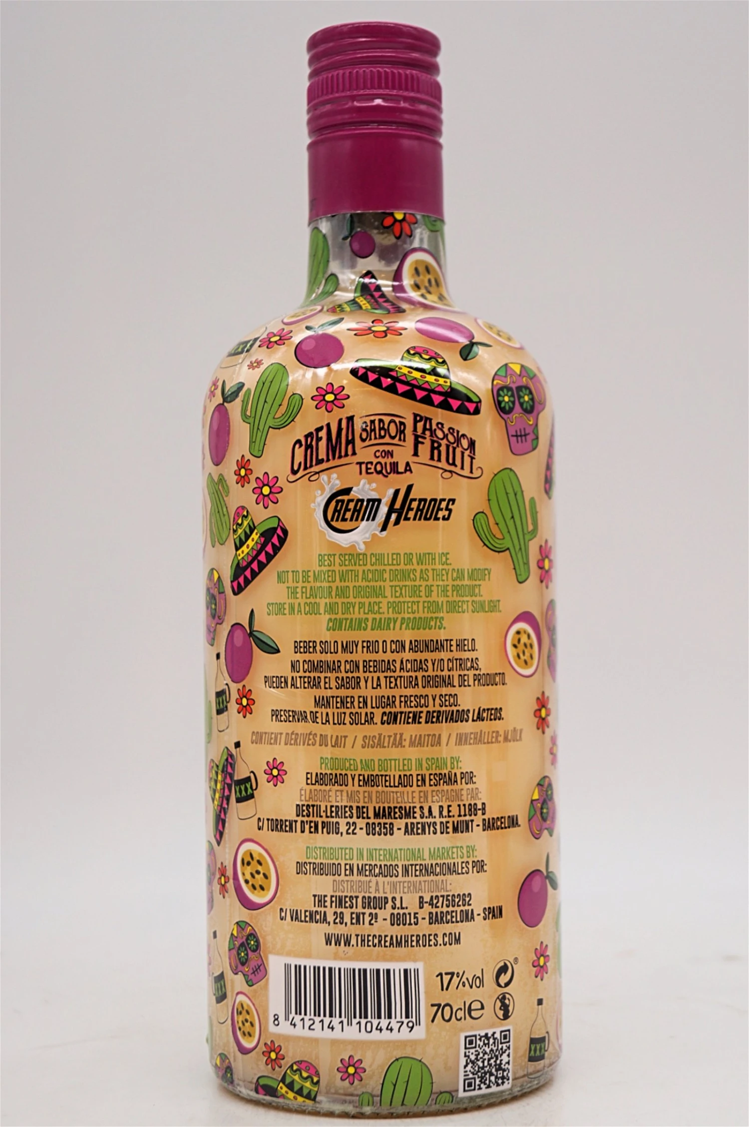 Tequila Passionsfrucht Likör Mit Sahne 2 Tequila Passionsfrucht Likör Mit Sahne – Bild 2