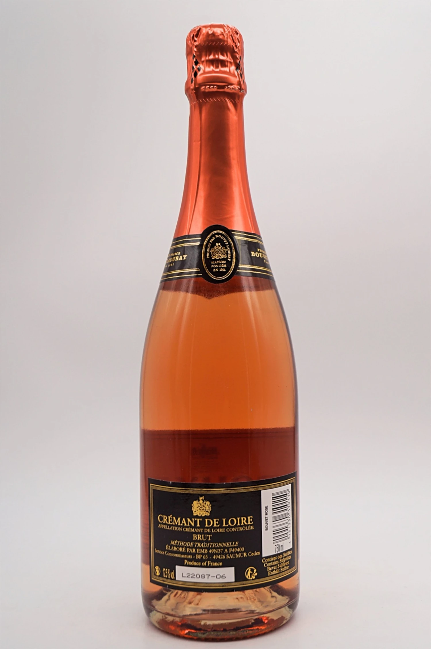 Cremant De Loire Brut Rose 2 Cremant De Loire Brut Rose – Bild 2
