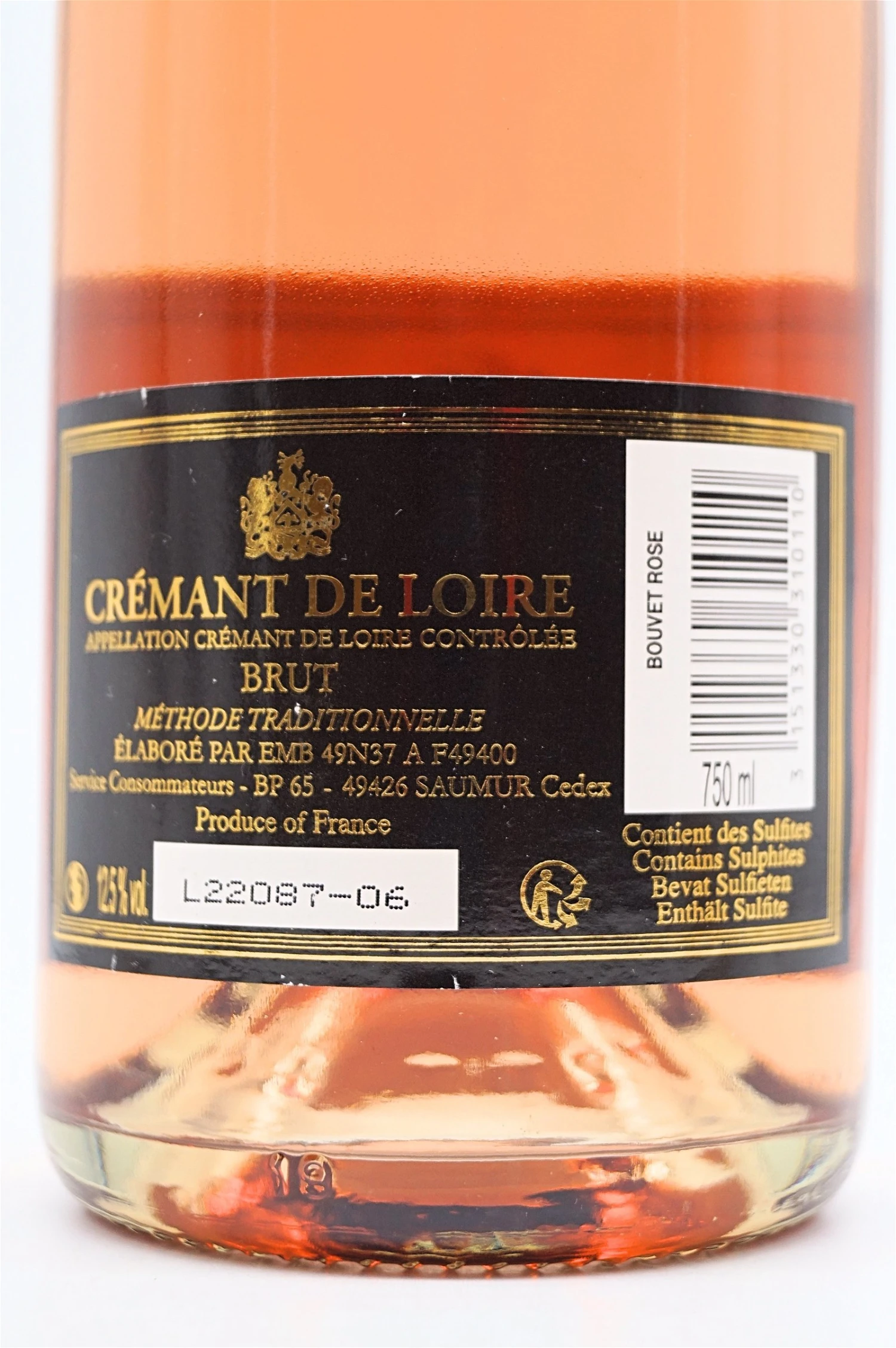 Cremant De Loire Brut Rose 4 Cremant De Loire Brut Rose – Bild 4