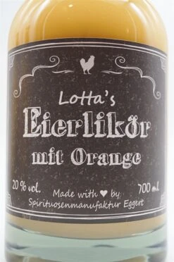 Eierlikör Mit Orange -Feine Spirituosen dsc09270