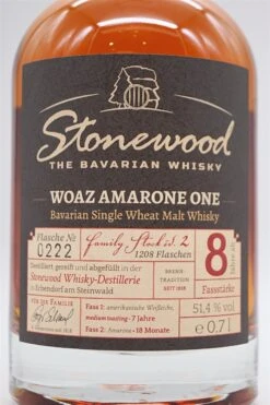 Stonewood Woaz Amarone One -Feine Spirituosen dsc09370
