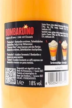 Bombardino Eierlikör Mit Rum -Feine Spirituosen dsc09558