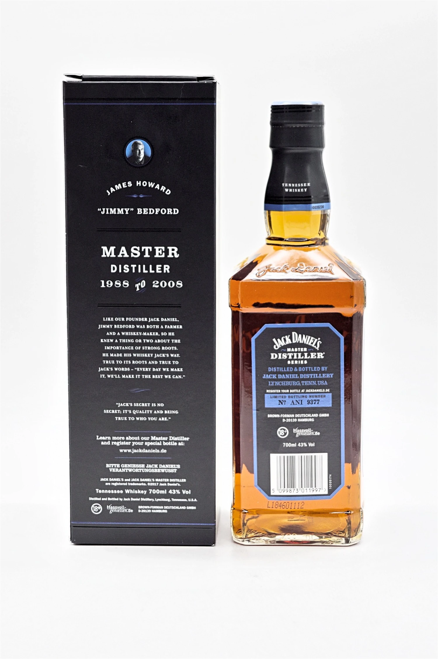 Master Distiller Series No 6 Limited Edition Tennessee Whiskey 2 Master Distiller Series No 6 Limited Edition Tennessee Whiskey – Bild 2