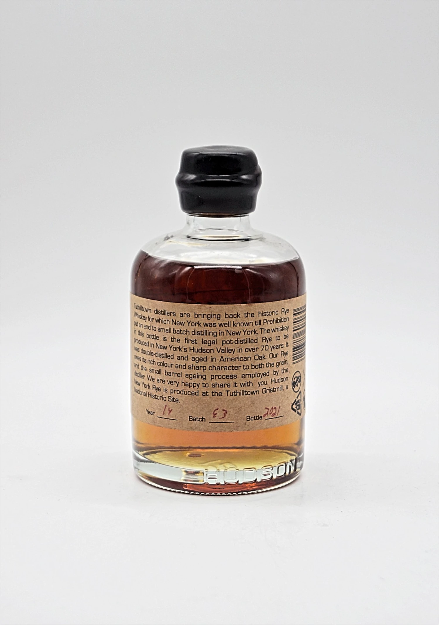 Hudson 14 Jahre Manhattan Rye Batch 43 2 Hudson 14 Jahre Manhattan Rye Batch 43 – Bild 2