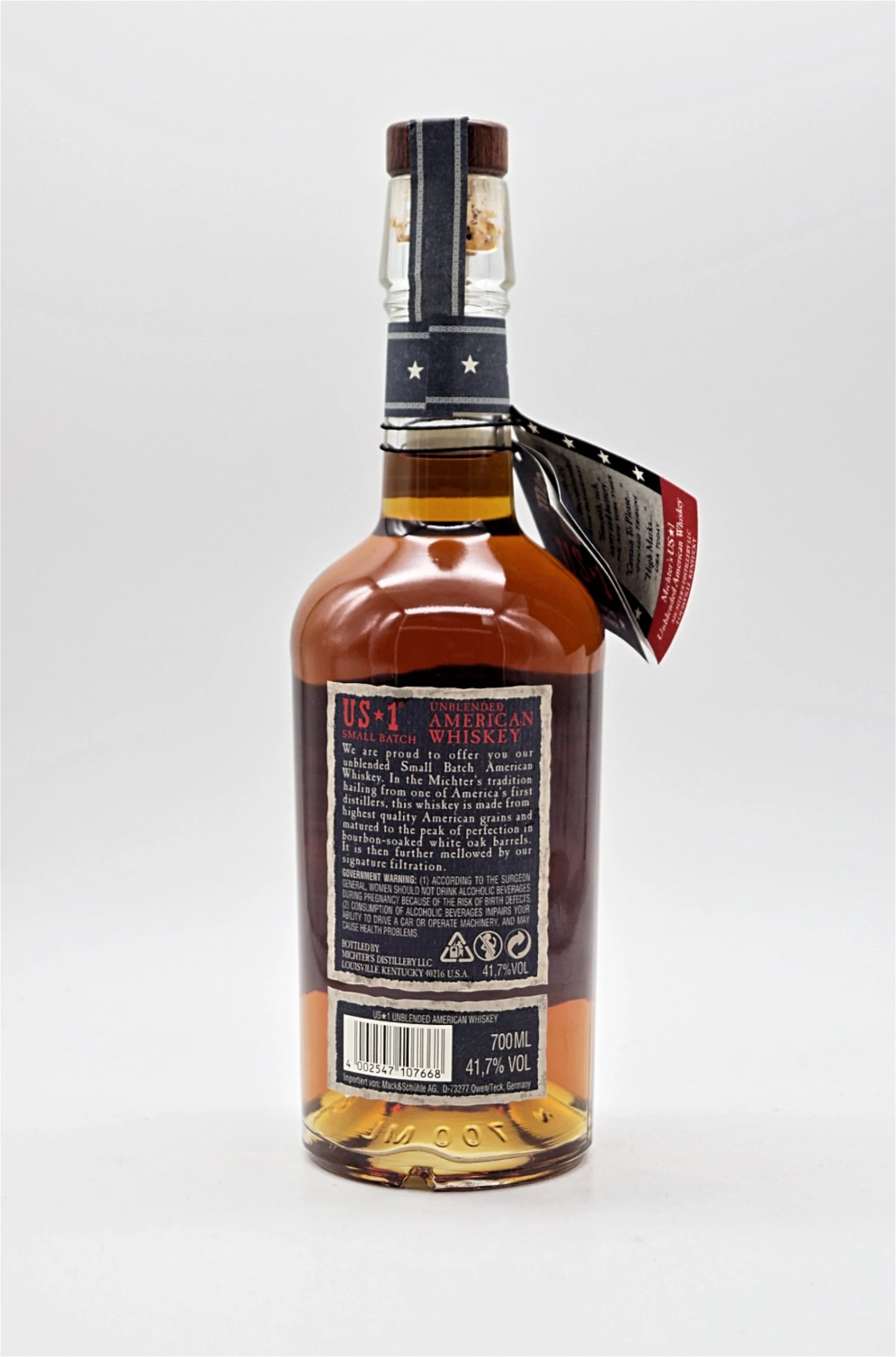 US*1 Unblended American Whiskey 2 US*1 Unblended American Whiskey – Bild 2