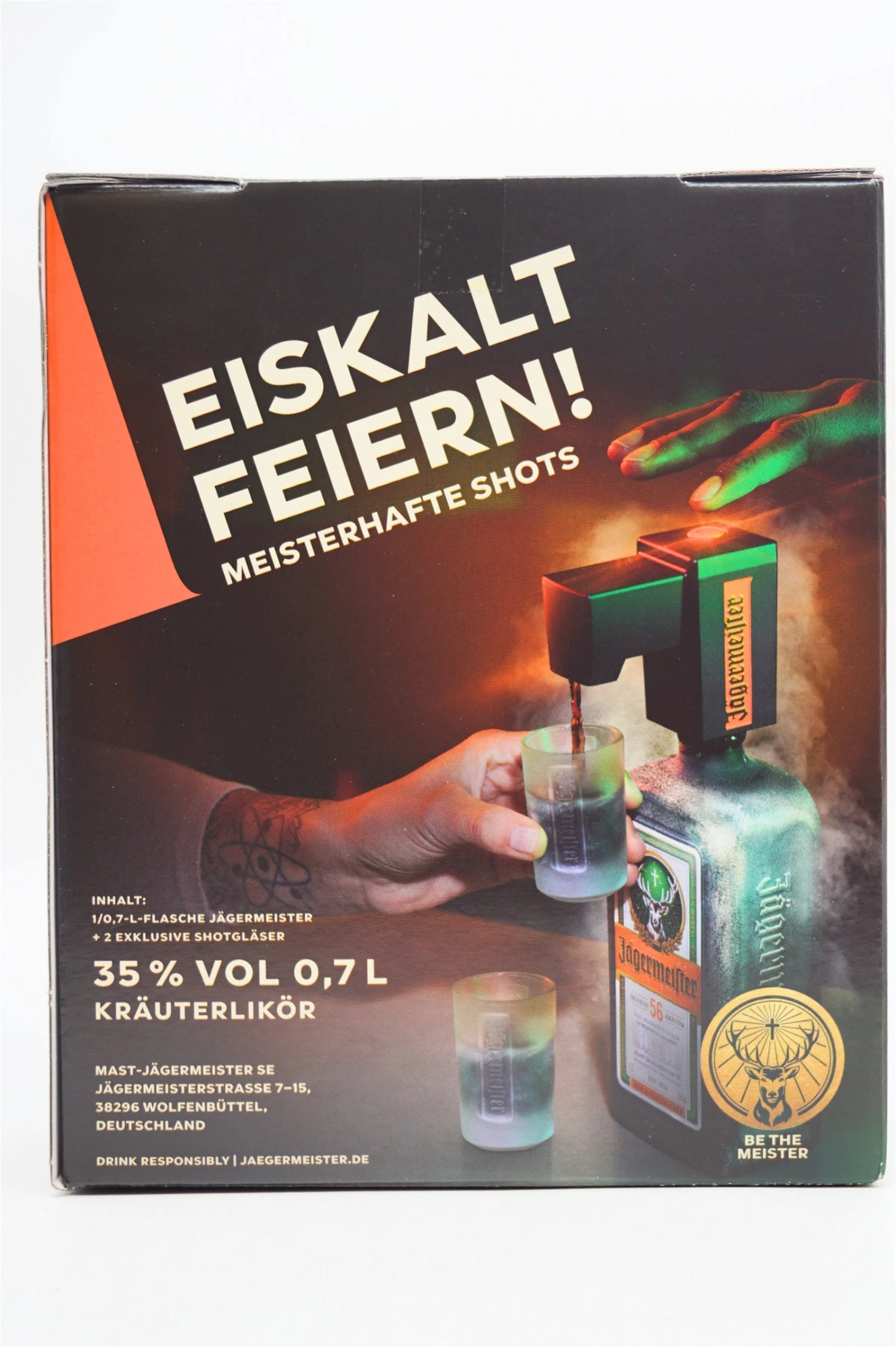 Kräuterlikör + 2 Exklusive Shotgläser 2 Kräuterlikör + 2 Exklusive Shotgläser – Bild 2