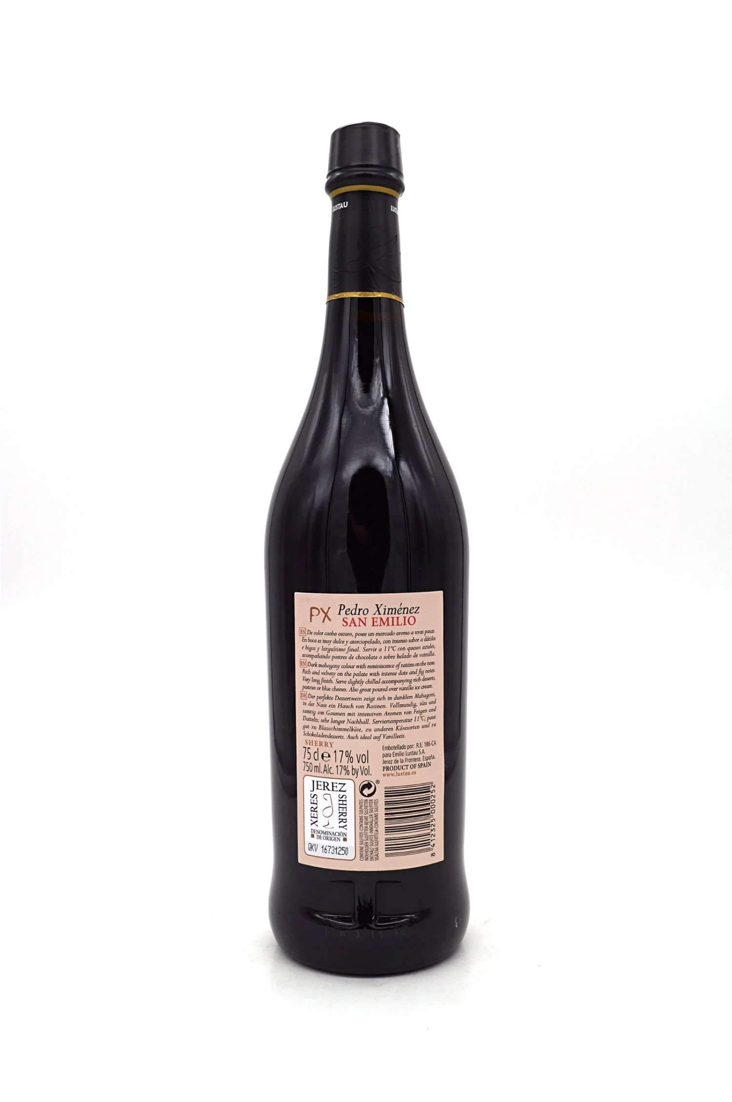 Pedro Ximenez San Emilio 2 Pedro Ximenez San Emilio – Bild 2