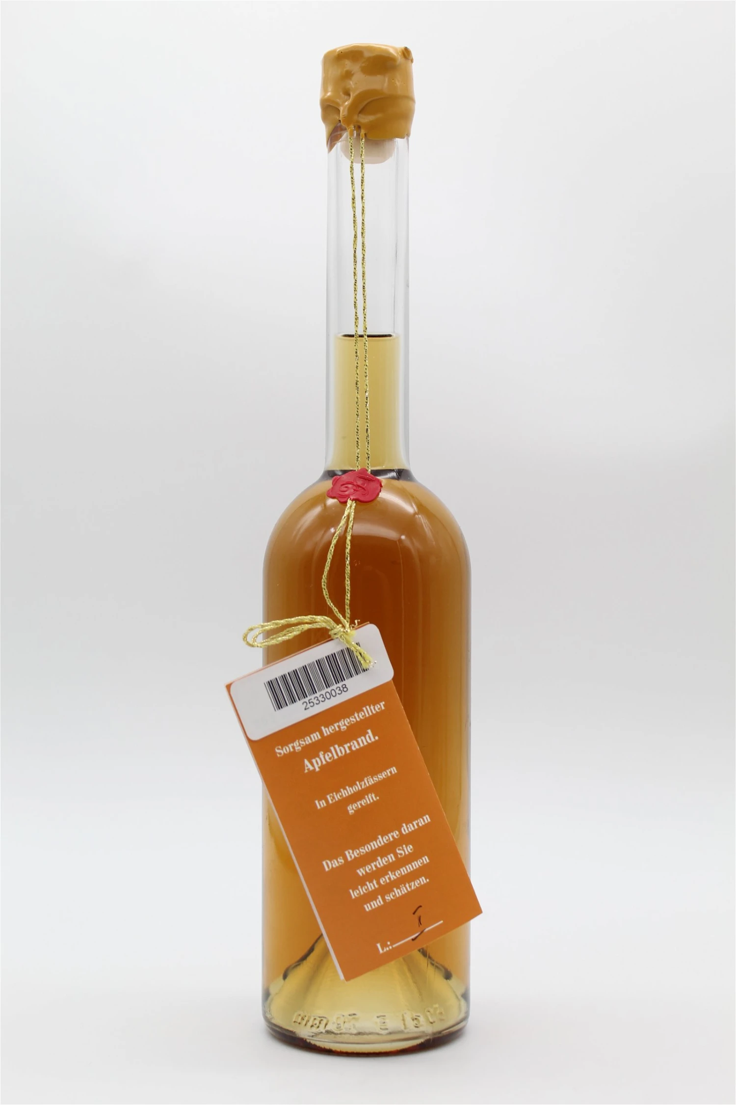 Alter Apfelbrand, Eichenholzfass Gelagert 2 Alter Apfelbrand, Eichenholzfass Gelagert – Bild 2