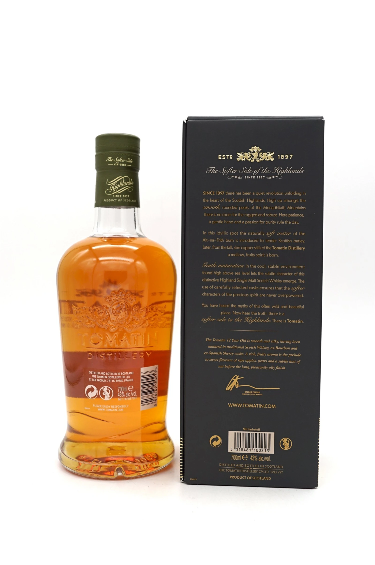 12 Jahre Highland Single Malt Scotch Whisky 2 12 Jahre Highland Single Malt Scotch Whisky – Bild 2