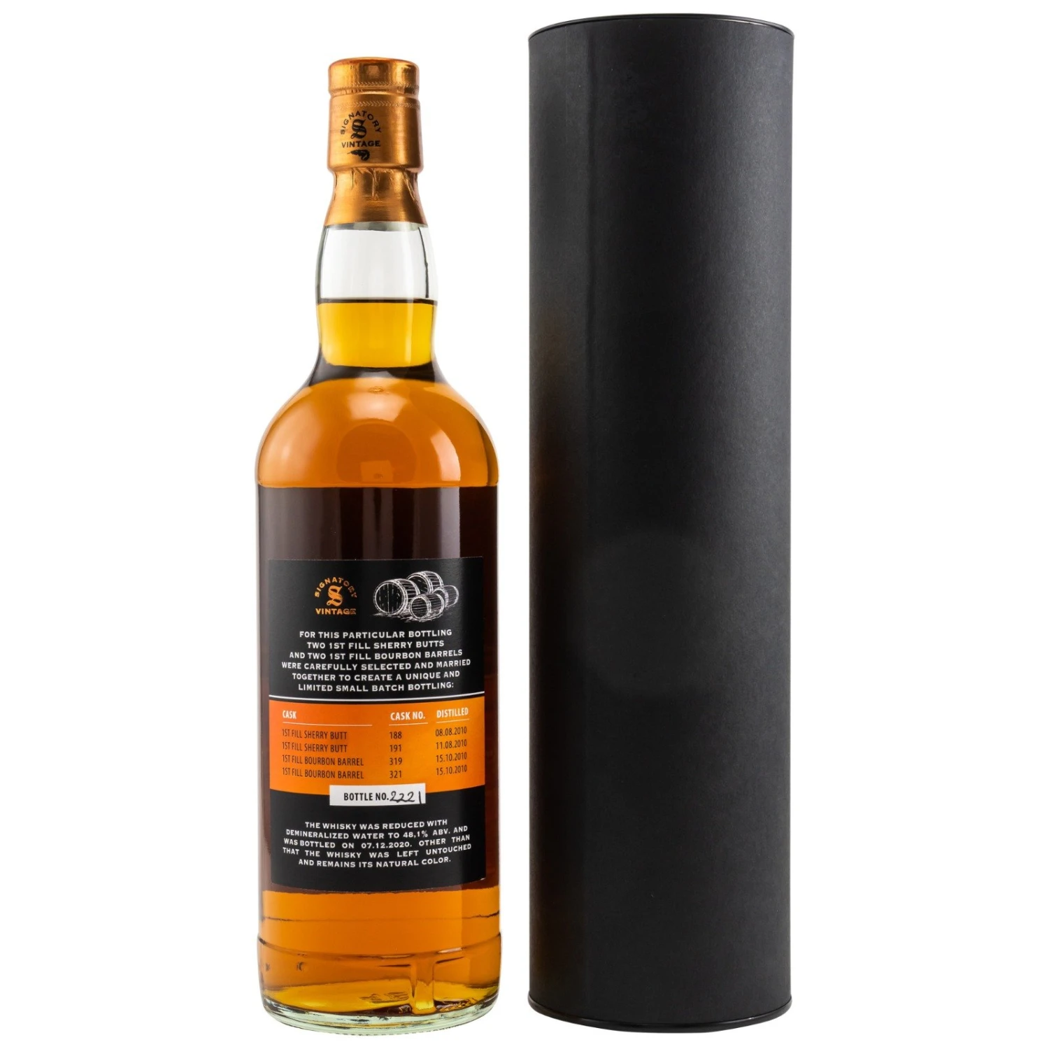 No. 10 Ballechin 10 Jahre Vintage 2010 Heavily Peated Single Malt Scotch Whisky 2 No. 10 Ballechin 10 Jahre Vintage 2010 Heavily Peated Single Malt Scotch Whisky – Bild 2